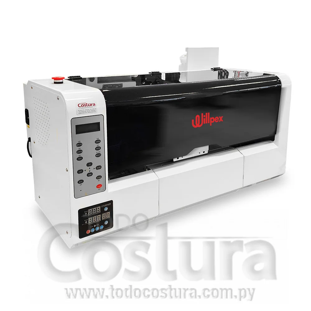 IMPRESORA DTF INDUSTRIAL (DOBLE CABEZAL - 30 CM) WILLPEX 30CM-B